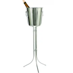 Taylor Hill Ice Molds + Tools*Ideal Stainless Steel Wine Bucket & Stand (2 Pieces)