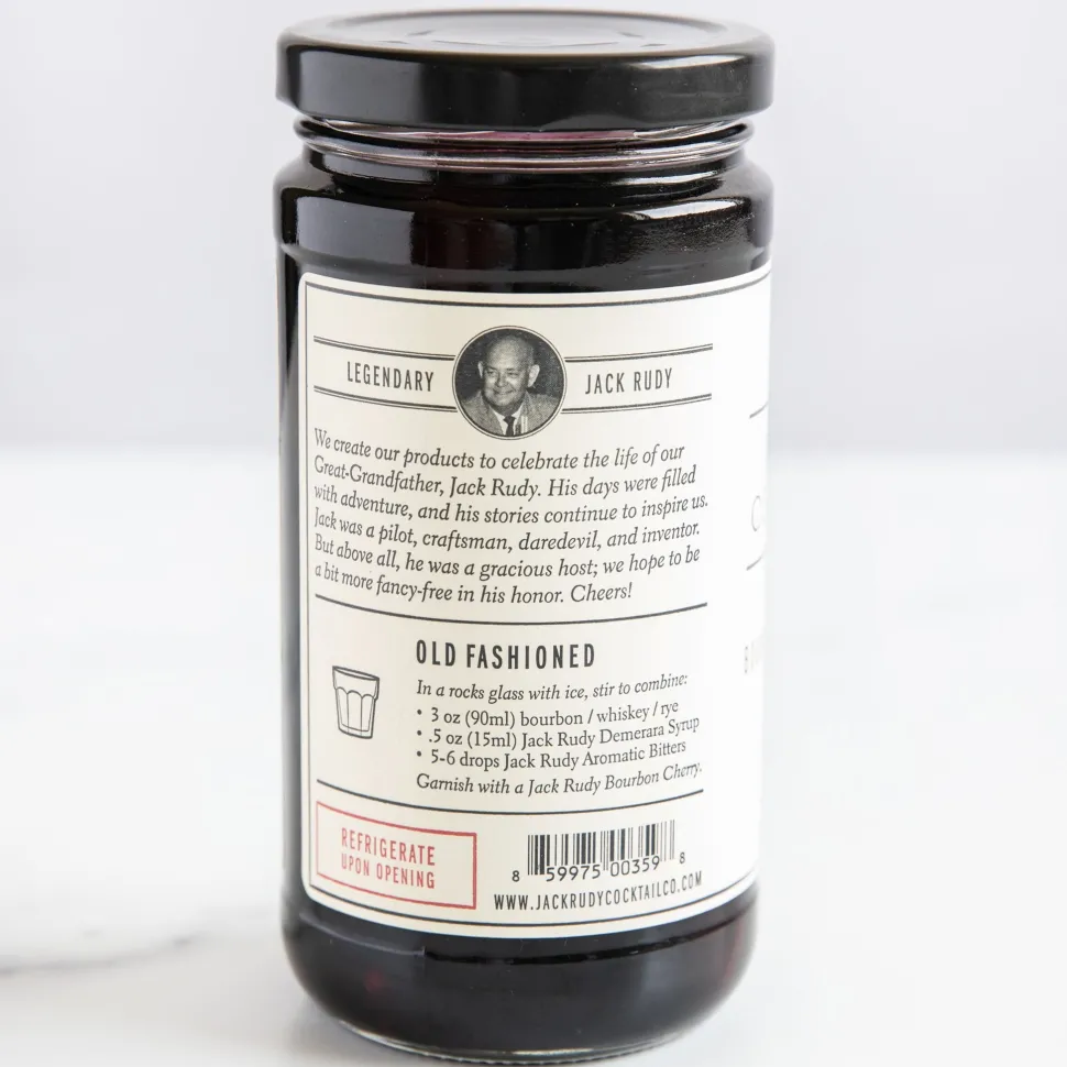 Jack Rudy Cocktail Co. Cherries*Jack Rudy Bourbon Cocktail Cherries