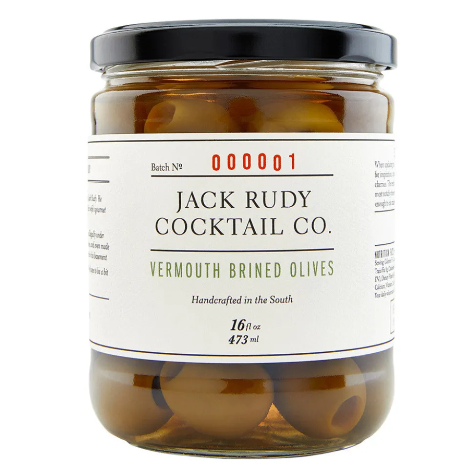 Jack Rudy Cocktail Co. Garnishes*Jack Rudy Vermouth Brined Olives