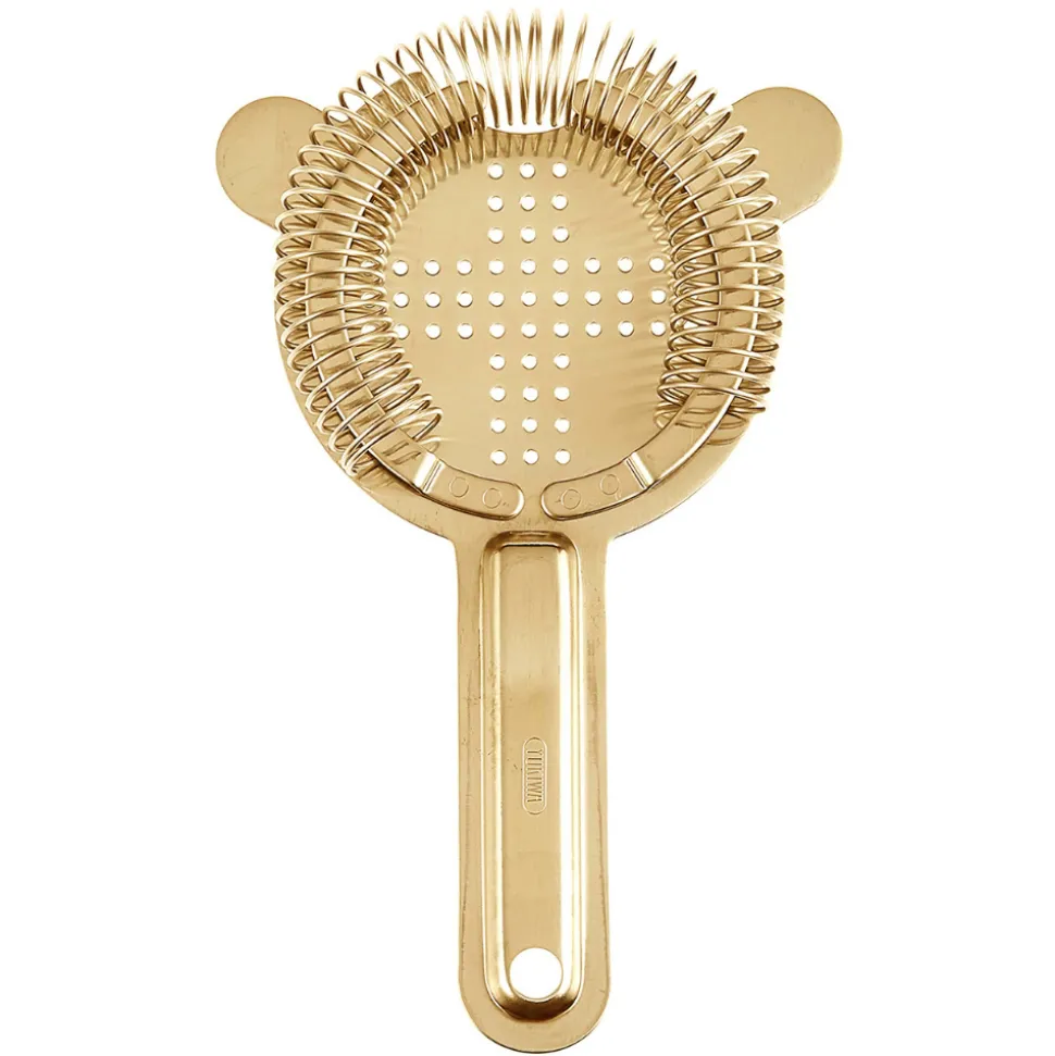 Japanese Strainers*24 Kt Gold-Plated Hawthorne Strainer