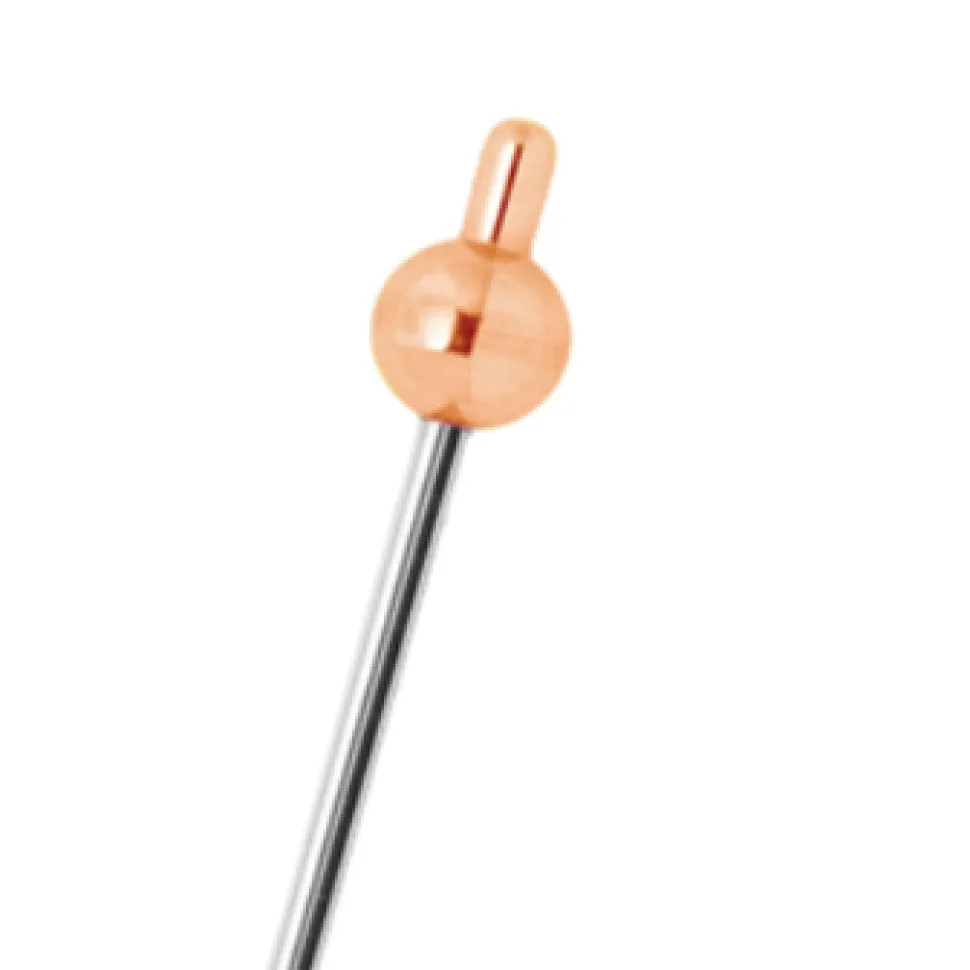 Japanese Cocktail Picks & Stirrers*Kanzashi Cocktail Pin (In Steel, Gold, Rose Gold)
