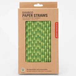 Kikkerland Tiki*Bamboo Paper Straws