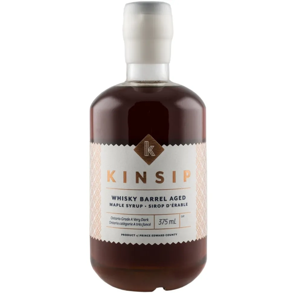 Kinsip House of Fine Spirits Syrups*Kinsip Whisky Barrel Aged Maple Syrup