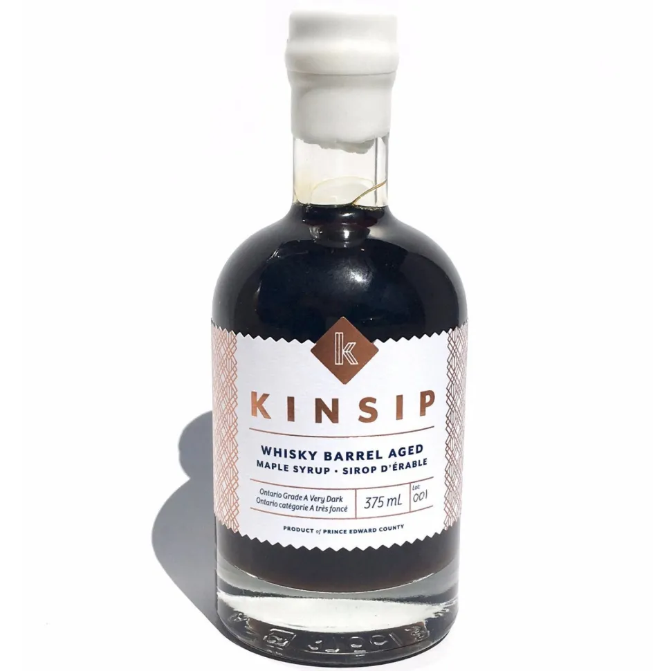 Kinsip House of Fine Spirits Syrups*Kinsip Whisky Barrel Aged Maple Syrup