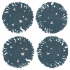 Danica Coasters & Trays*Lagoon Macrame Coasters (Set Of 4)