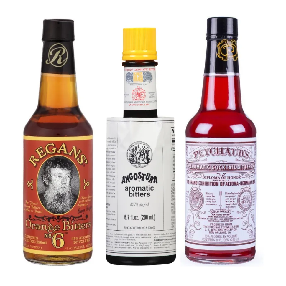 Gift Set Ingredient Kits*Large Classic Bitters Trio