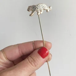 Love and Victory Garnishes*Leopard Cocktail Pins (Set Of 4)