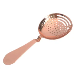 China Strainers*Long-Handled Copper Julep Strainer