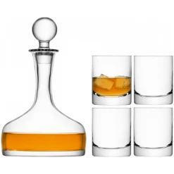 David Shaw Decanters & Pitchers*Lsa Bar Decanter Set