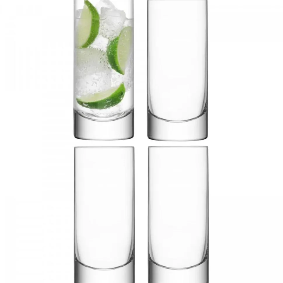 David Shaw Highball Glasses*Lsa Bar Highball Glasses (Set Of 4)