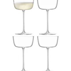 David Shaw Wine*Lsa Borough Cocktail Saucers (Set Of 4)