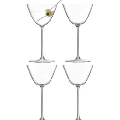 David Shaw Martini*Lsa Borough Martini Glasses (Set Of 4)
