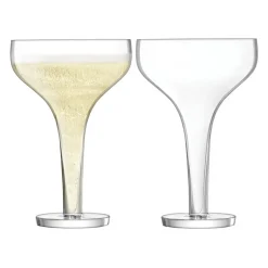 David Shaw Wine*Lsa Epoque Champagne Saucers (Set Of 2)