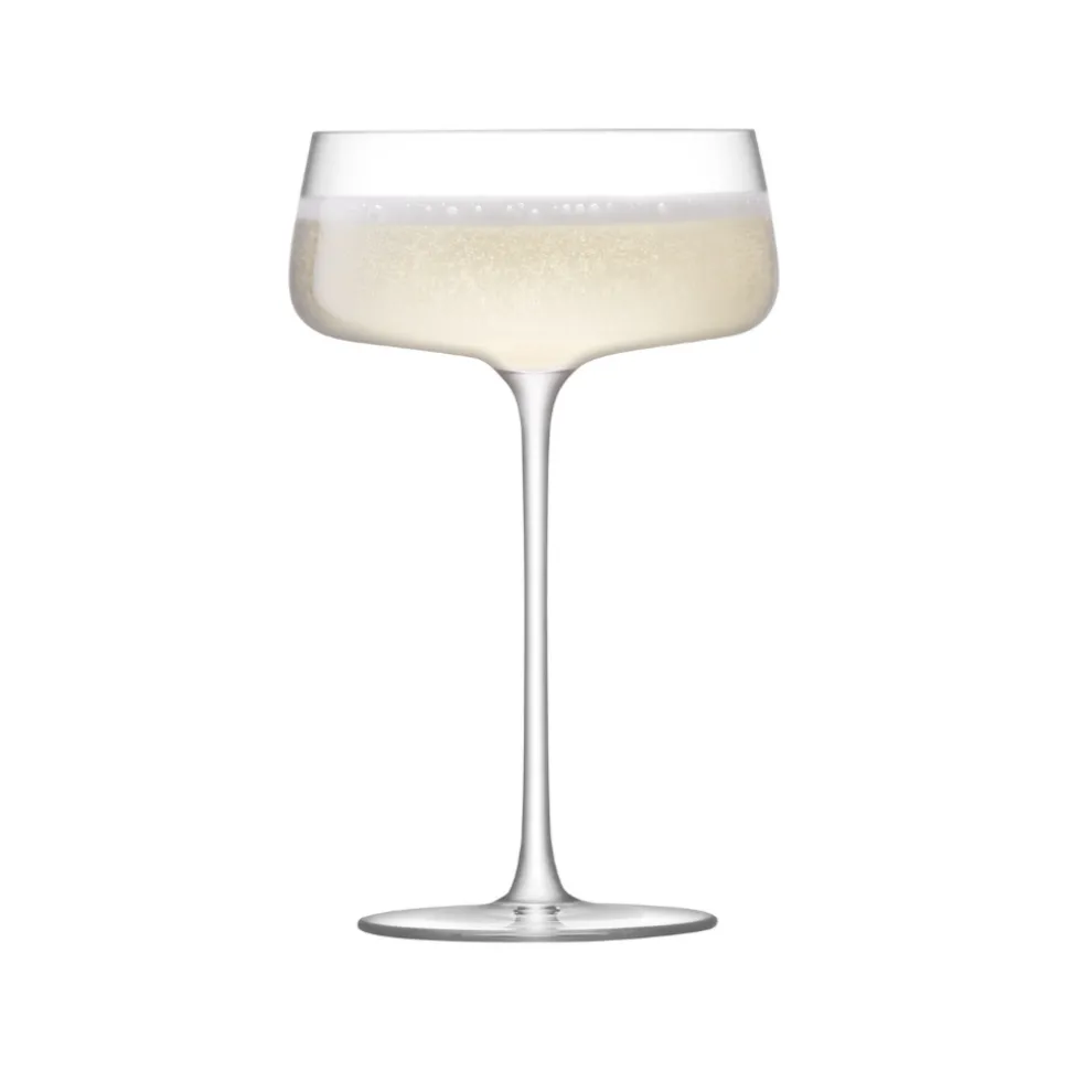 David Shaw Coupes / Nick & Nora*Lsa Metropolitan Champagne Saucers (Set Of 4)