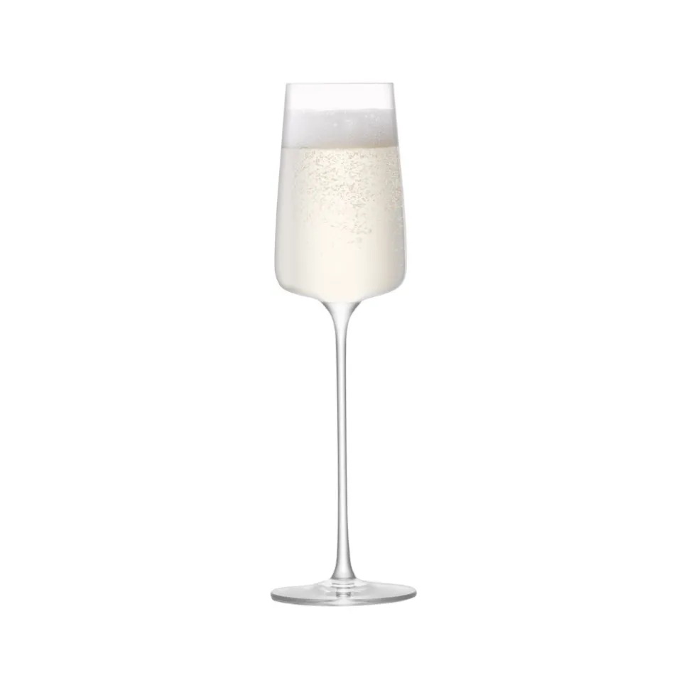 David Shaw Wine*Lsa Metropolitan Champagne Flutes (Set Of 4)