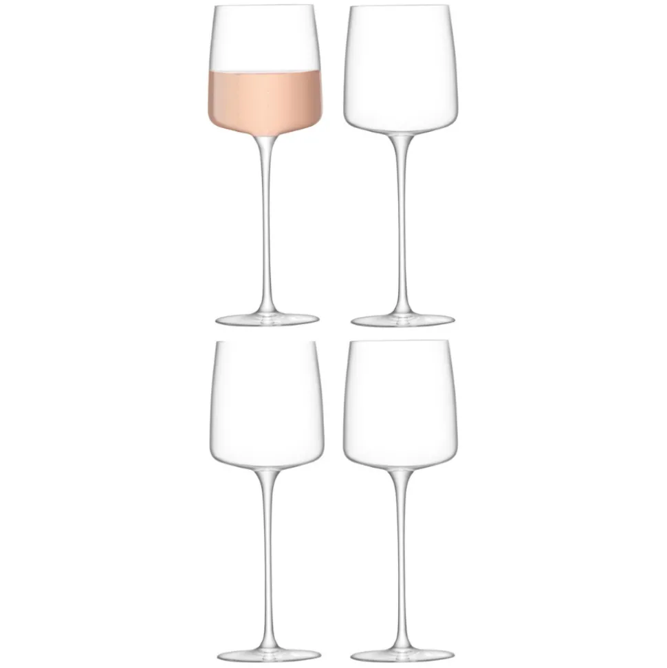 David Shaw Wine*Lsa Metropolitan White Wine Glasses (Set Of 4)