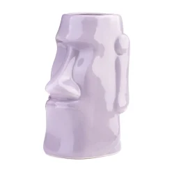 China Tiki*Mauve Moai Tiki Mug