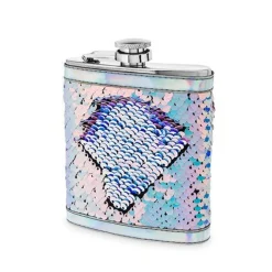 True Fabrications Flasks*Mermaid Sequin Flask