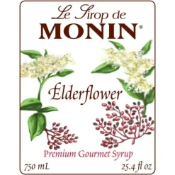 Mountain View Estates Syrups*Monin Elderflower Syrup