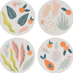 Danica Coasters & Trays*Paradise Soak Up Coasters (Set Of 4)