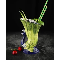 China Tiki Mugs*Peacock Tiki Mug