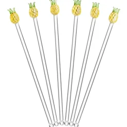Product Specialties Inc. Tiki*Pineapple Stir Sticks (Set Of 6)
