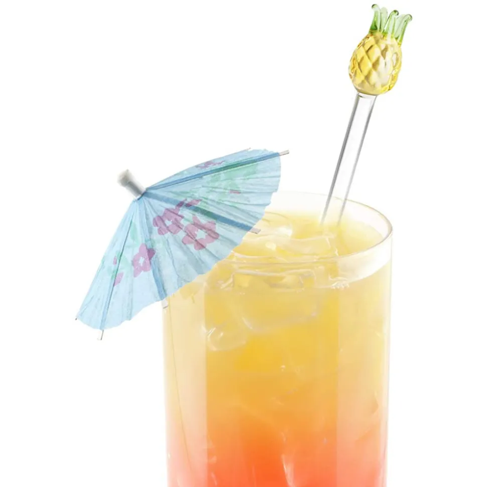 Product Specialties Inc. Tiki*Pineapple Stir Sticks (Set Of 6)