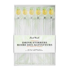 Product Specialties Inc. Tiki*Pineapple Stir Sticks (Set Of 6)