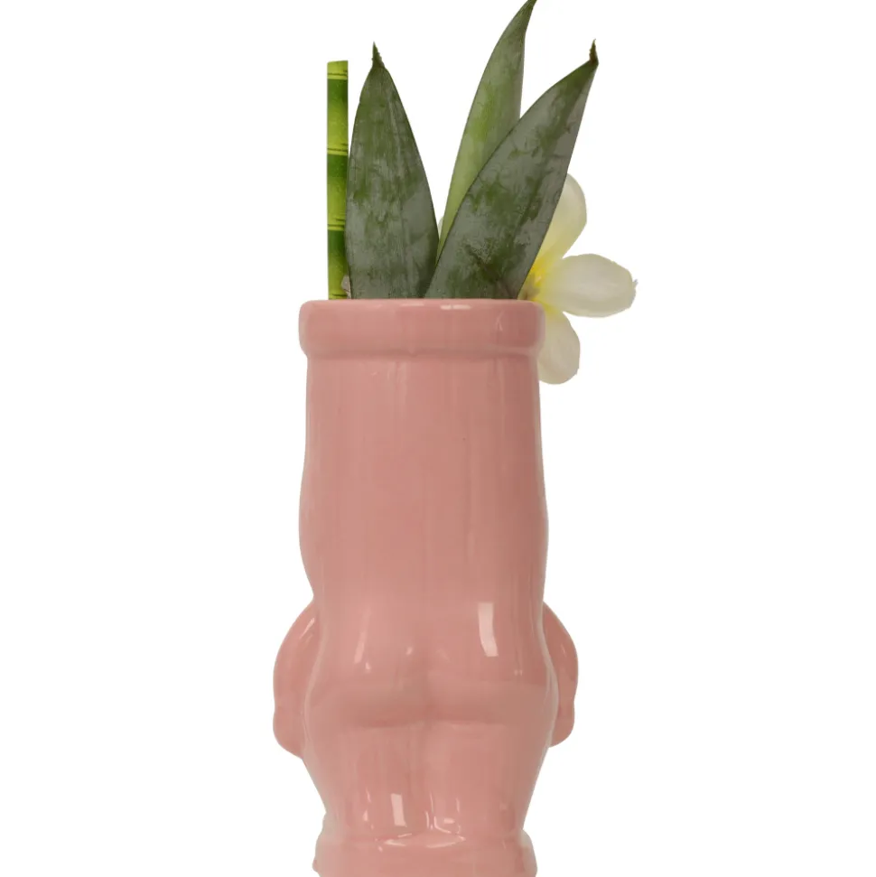 China Tiki Mugs*Pink Cheeky Tiki Mug