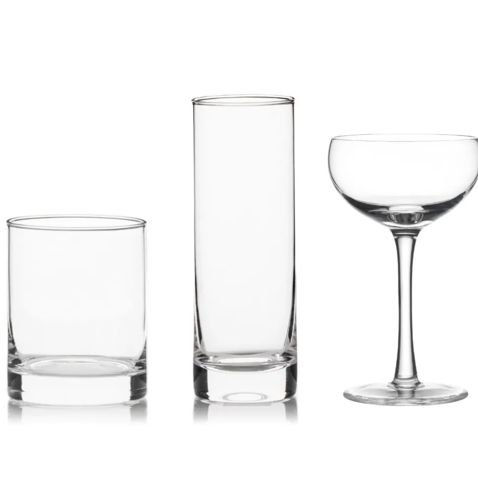 Better Refined - CHINA Tumblers*Plain Glassware Collection (Set Of 12)