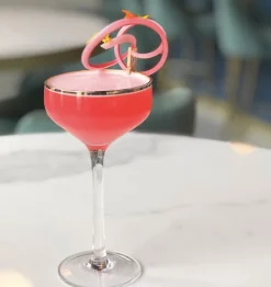 Better Refined - CHINA Potion House Bar Tools*Potion House Gold Rim Coupe