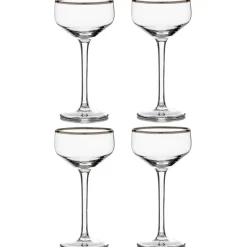 Better Refined - CHINA Potion House Bar Tools*Potion House Silver Rim Coupe