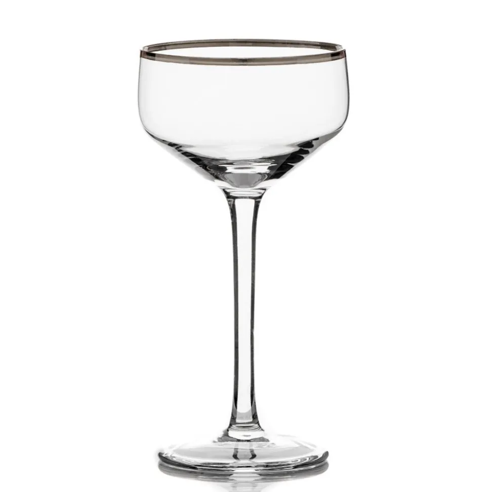 Better Refined - CHINA Coupes / Nick & Nora*Potion House Silver Rim Coupe