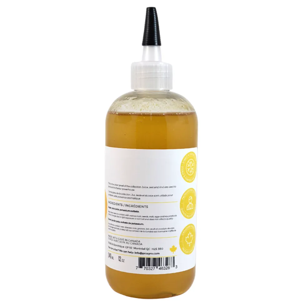 Enterprises JESEMI Inc. Syrups*Prosyro Yuzu Syrup