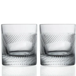 David Shaw Tumblers*Rcr Hand-Cut Imprint Tumblers (Set Of 2)