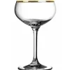 Urban Bar Coupes / Nick & Nora*Retro Gold Rim Coupe