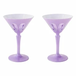 Aesthetic Movement Martini*Rialto Martini Glass (Lupine)