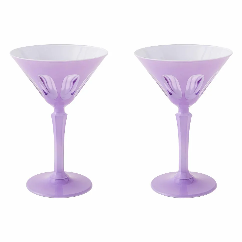 Aesthetic Movement Martini*Rialto Martini Glass (Lupine)