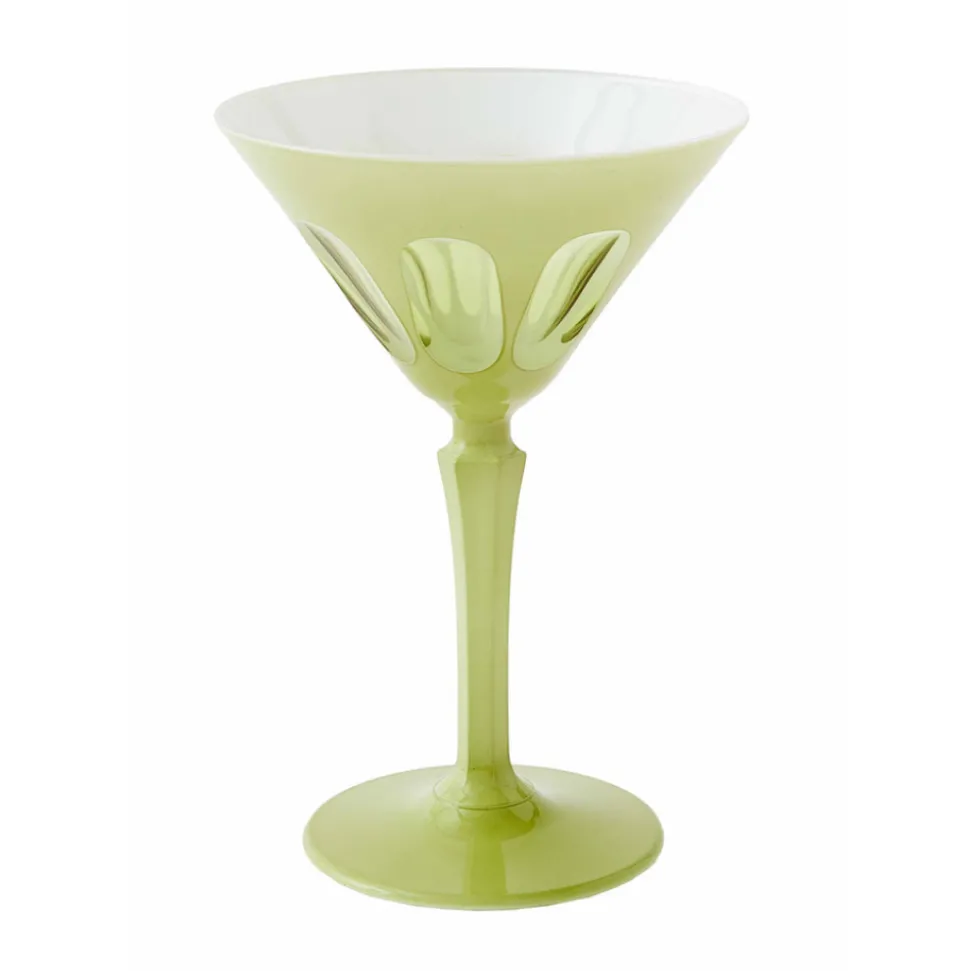 Aesthetic Movement Martini*Rialto Martini Glass (Pale Sage)
