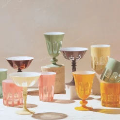 Aesthetic Movement Tumblers*Rialto Old Fashioned Tumbler (Creme)