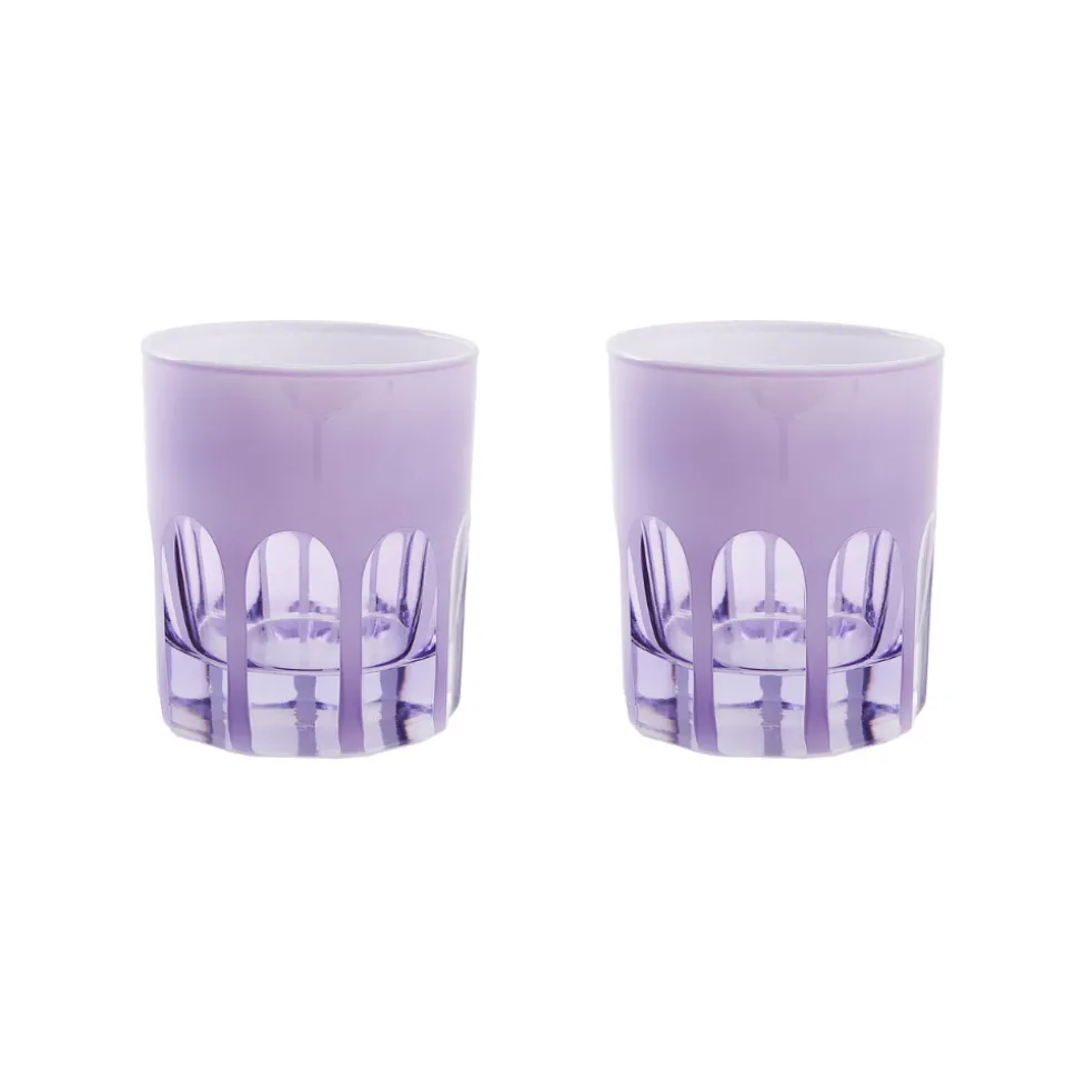 Aesthetic Movement Tumblers*Rialto Old Fashioned Tumbler (Lupine)