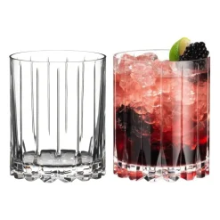 Riedel Crystal Tumblers*Riedel Double Rocks Glass (Set Of 2)