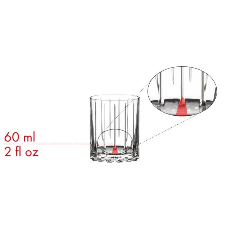 Riedel Crystal Tumblers*Riedel Double Rocks Glass (Set Of 2)