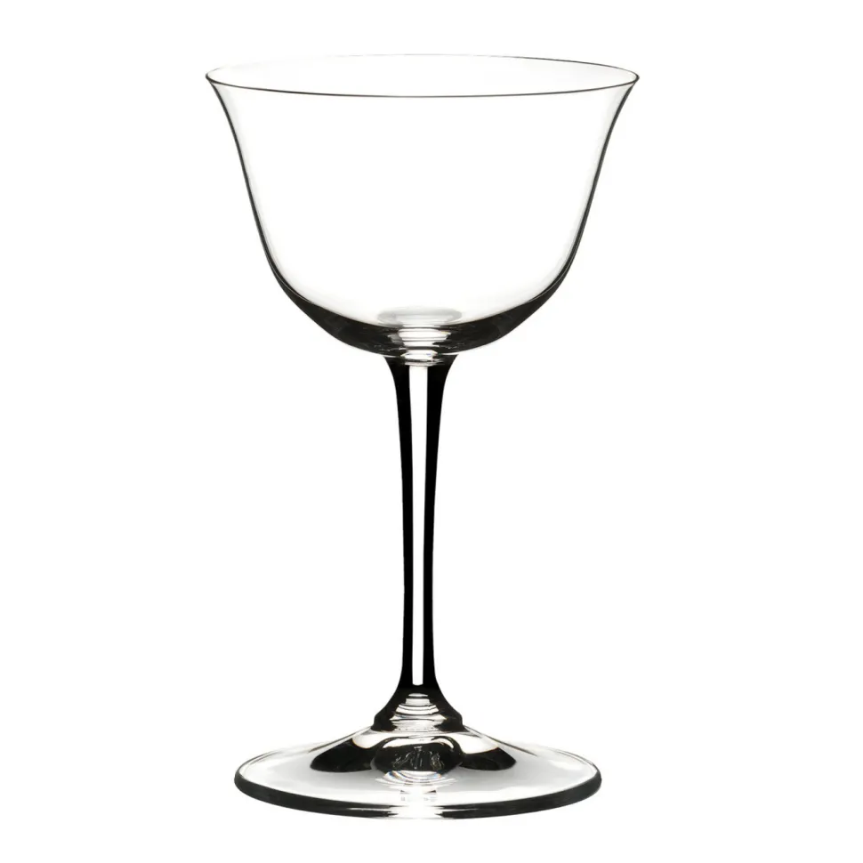 Riedel Crystal Coupes / Nick & Nora*Riedel Sour Glasses (Set Of 2)