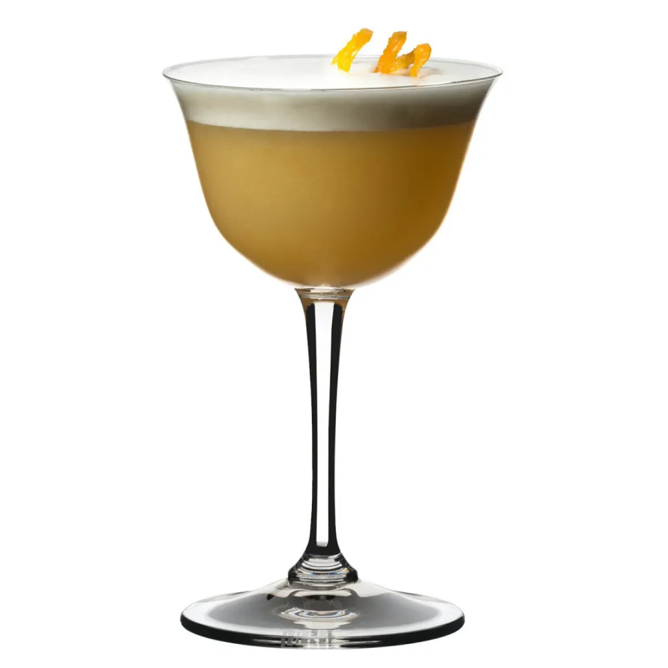 Riedel Crystal Coupes / Nick & Nora*Riedel Sour Glasses (Set Of 2)