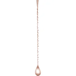 Japanese Bar Spoons + Muddlers*Rose Gold Teardrop Spoon (40Cm)