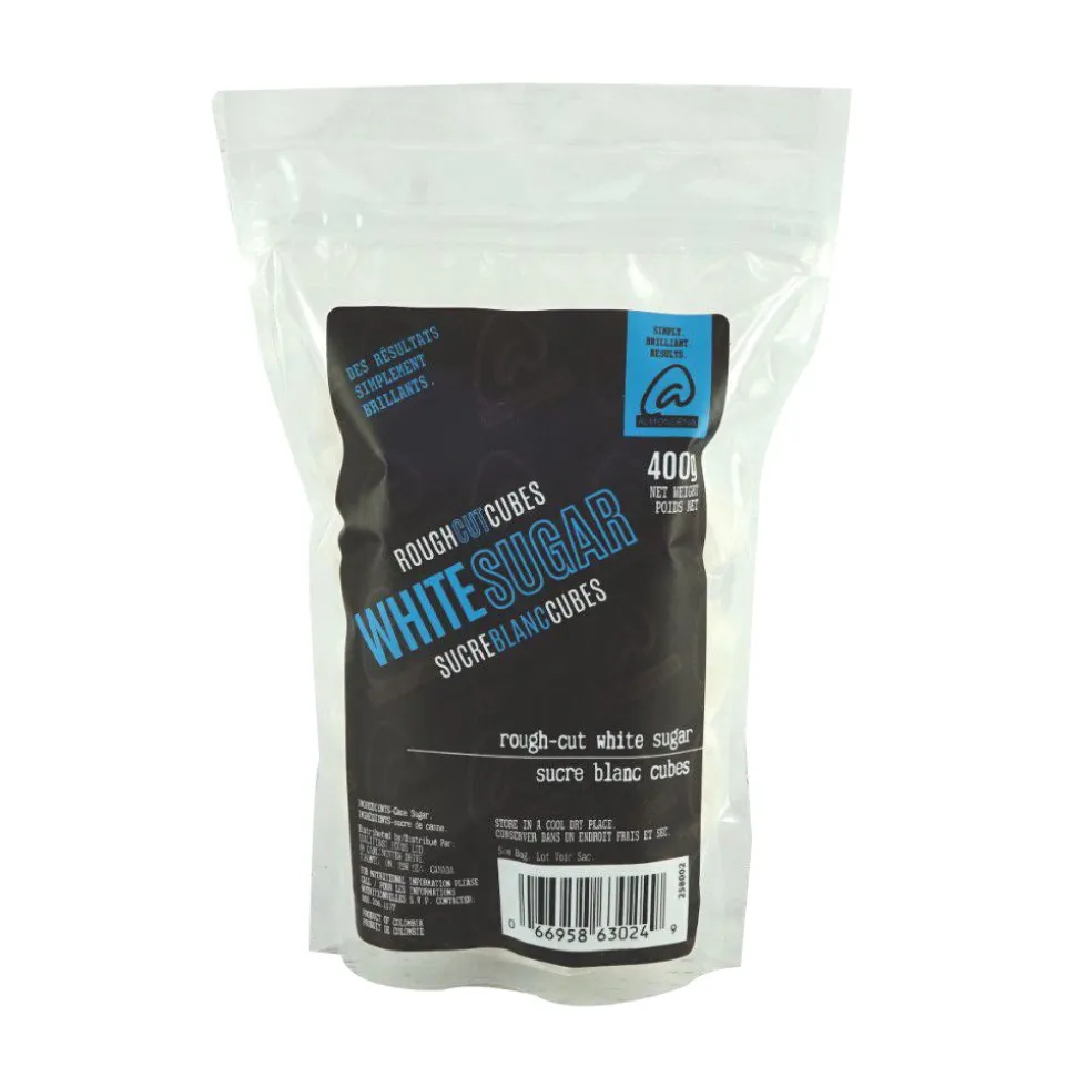 Qualifirst Foods Inc. Garnishes*Rough Cut White Sugar Cubes