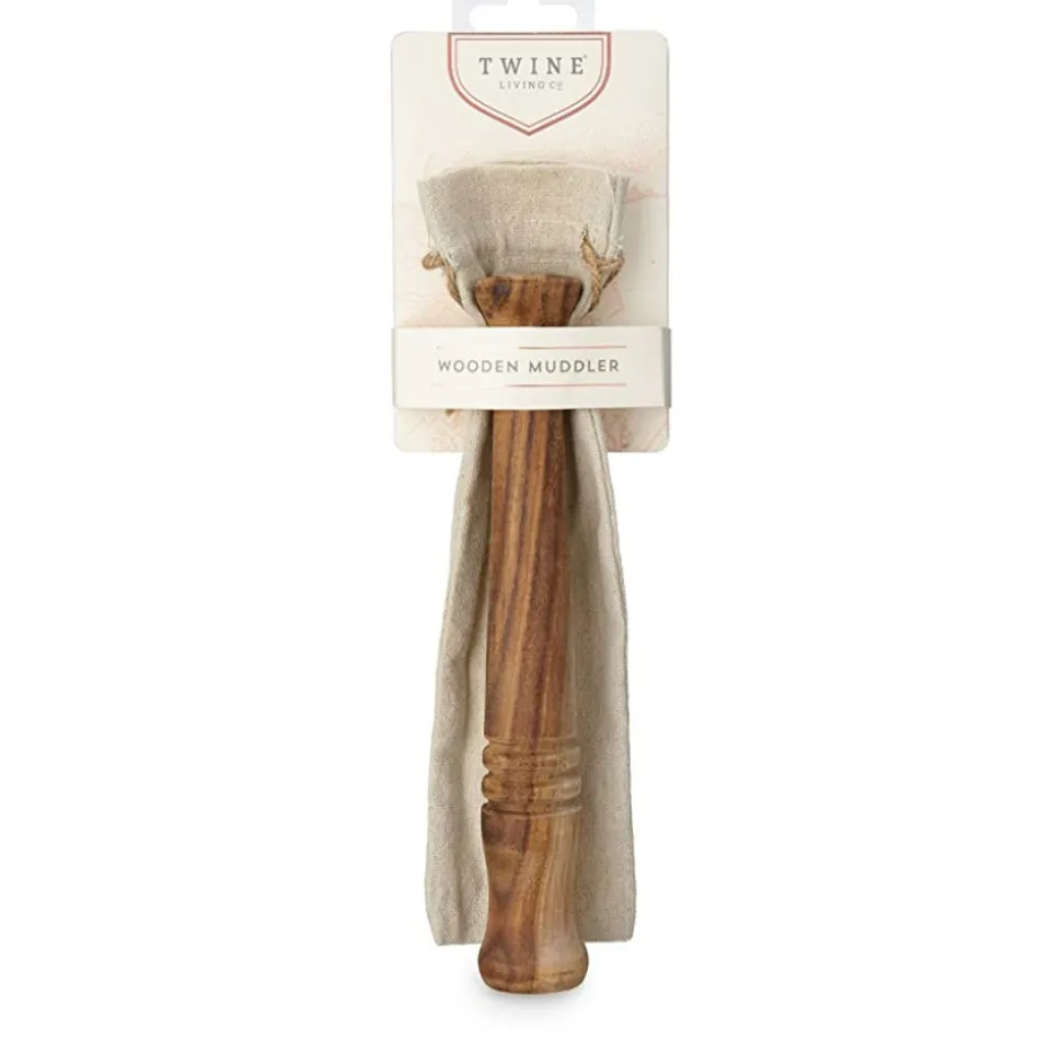 True Fabrications Bar Spoons + Muddlers*Rustic Wooden Muddler