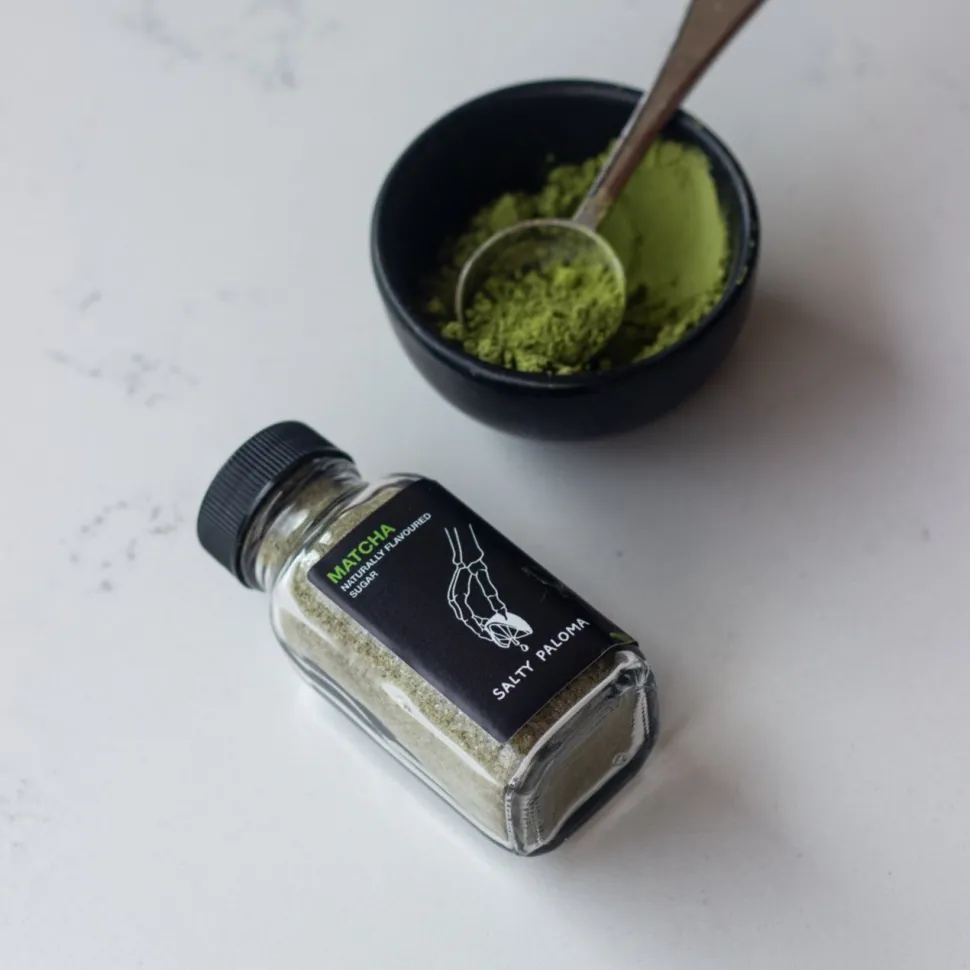 Salty Paloma Garnishes*Matcha Cocktail Rimmer