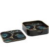 Torre u0026 Tagus Coasters & Trays*Savoy Agate Coasters (Set Of 4)